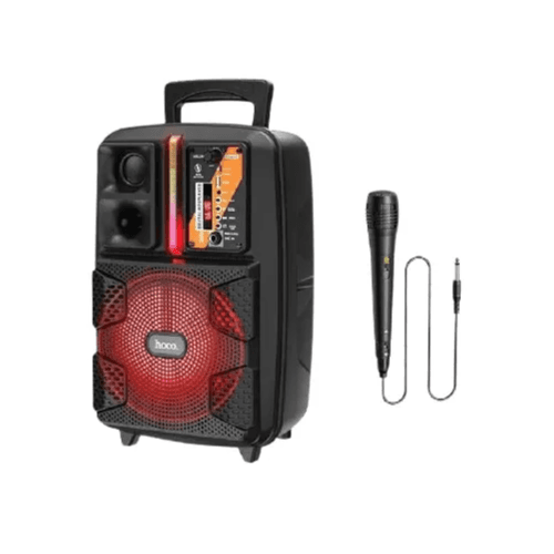 Dancer Wireless Outdoor Bluetooth Speaker with Wired Microphone - Hoco BS37