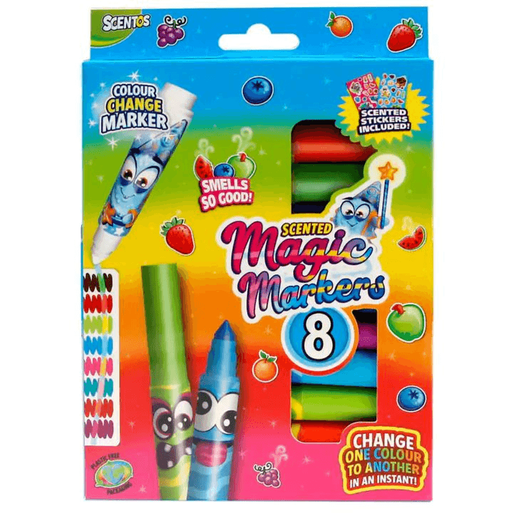 Scentos Magic Markers (Pack of 8)