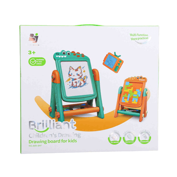 Children's Dinosaur Drawing Board - Green