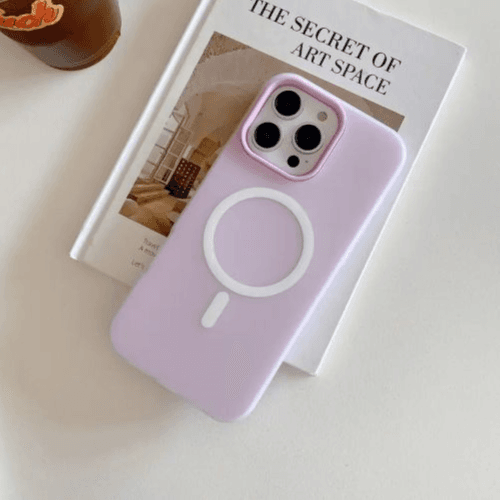 iPhone 16 Pro Magnetic Case - New Macaron Colors (Purple)