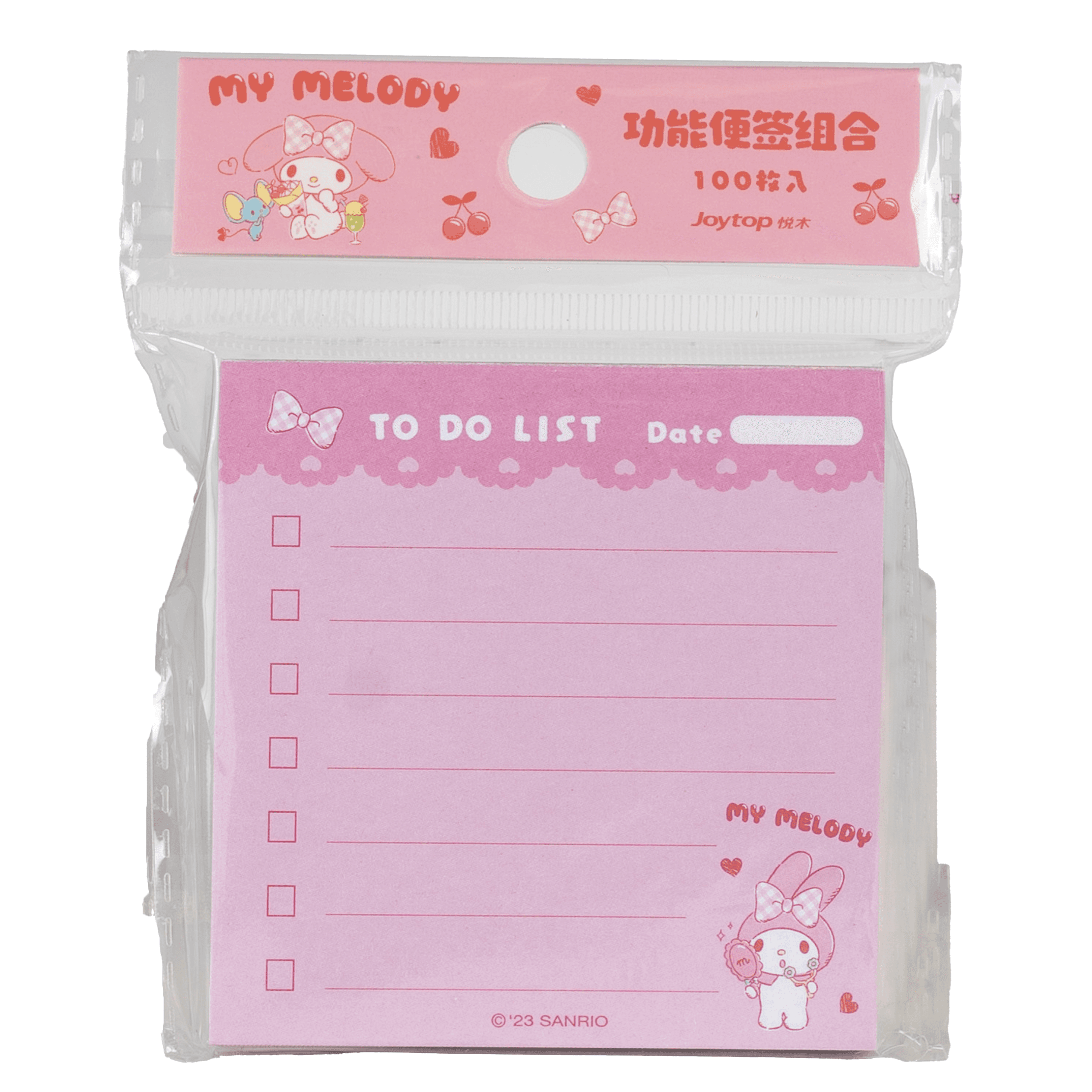 Kawaii memo pad no sticky - pink