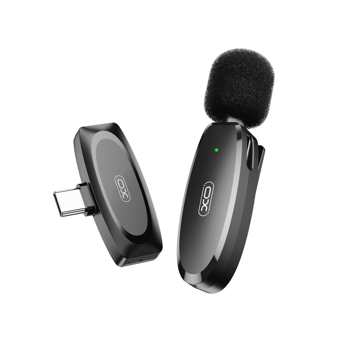 XO MKF08A Type C Wireless Collar Clip Microphone