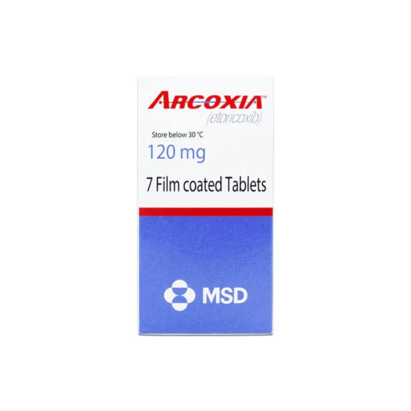 Arcoxia 120mg 7 tablets