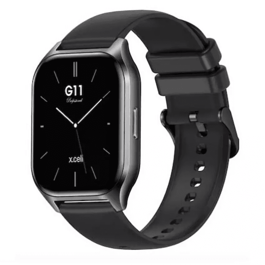 Xcell G11 Pro Smartwatch, 2.01", 7 Days Batterylife, Black