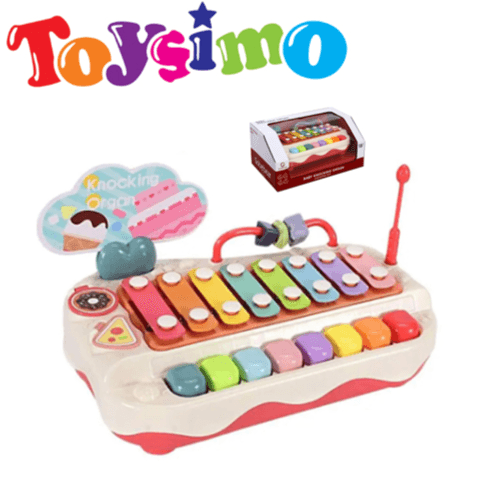 Baby Cake Playing Piano