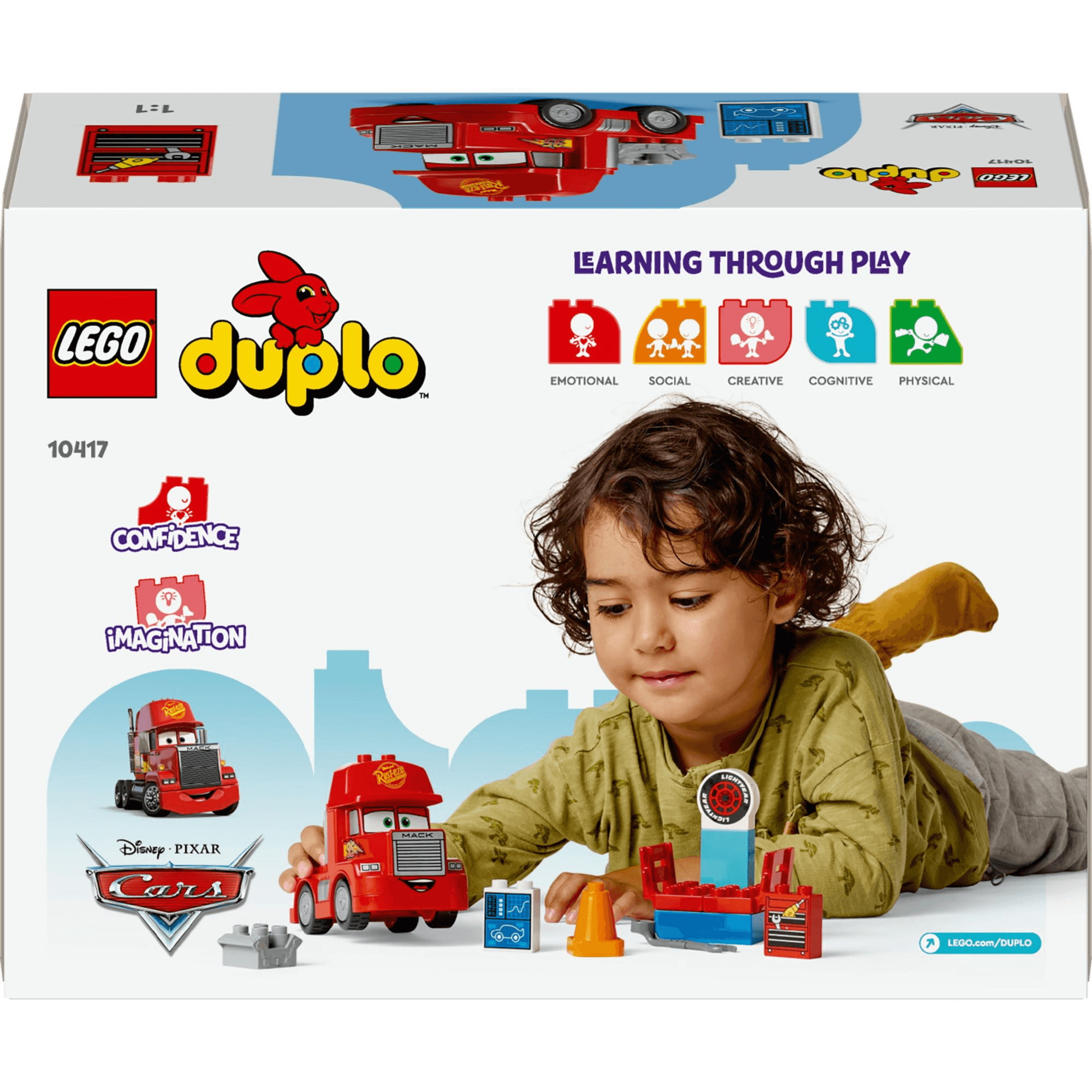 ليجو دوبلو 10417 ماك في السباق (14 قطعة)