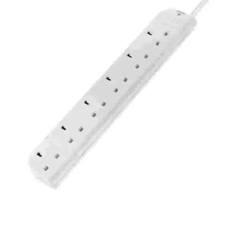 Belkin extension 6 Plug ge Protected Extension Lead, White