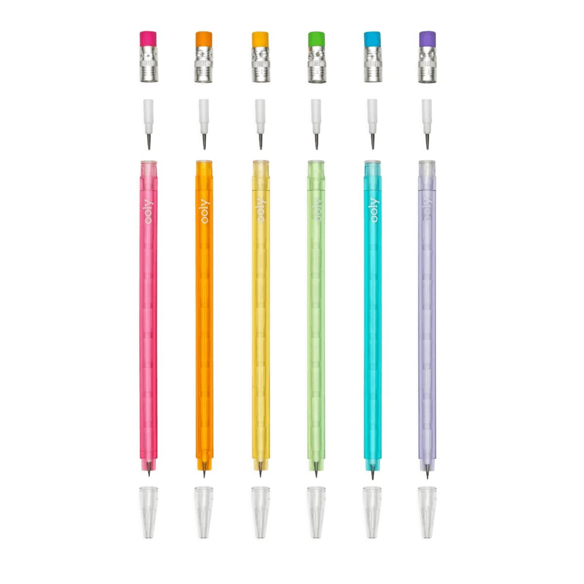 Stay Sharp Graphite Pencils - Rainbow 