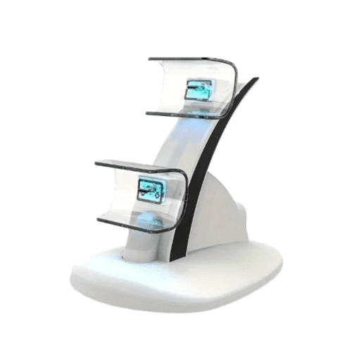 PS5 Controller Charging Stand – Dual Charging Dock Station for PlayStation 5 (White)