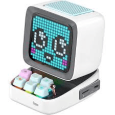Divoom Ditoo-Pro Retro Pixel Art Bluetooth Speaker - WHITE
