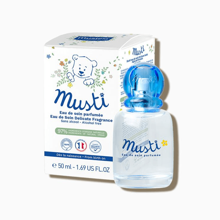 Mustela Musti Perfume Delicate fragrance alcohol free 50ml