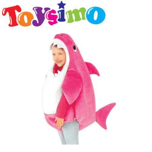 Large Pink Shark Costume