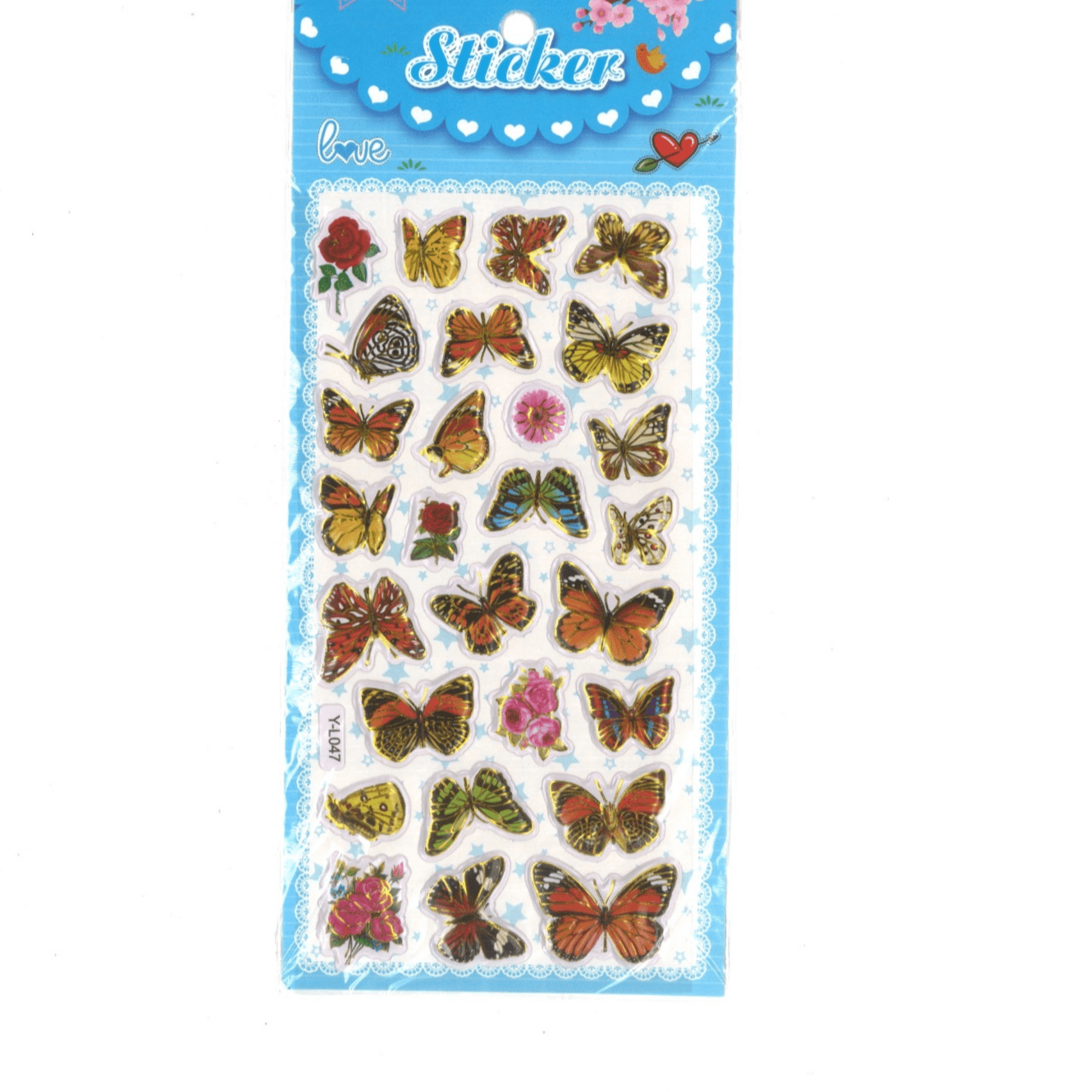Sticker butterfly 