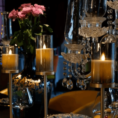 3pcs Smokeless Electronic Candles