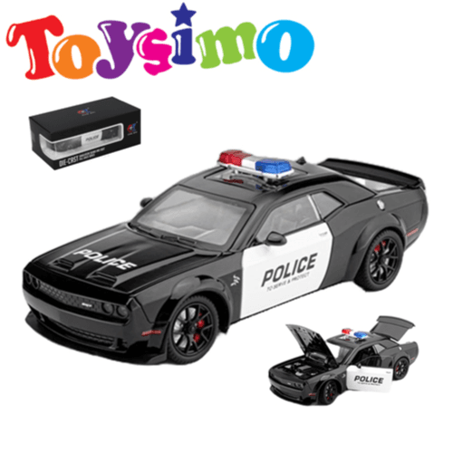 1:24 Diecast Police Metal Car
