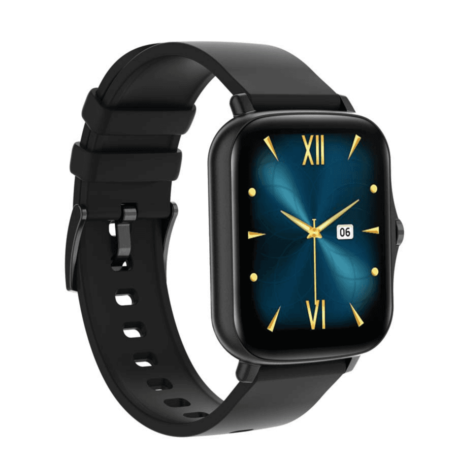 G4 Music Smart Watch – Black Silicon Strap