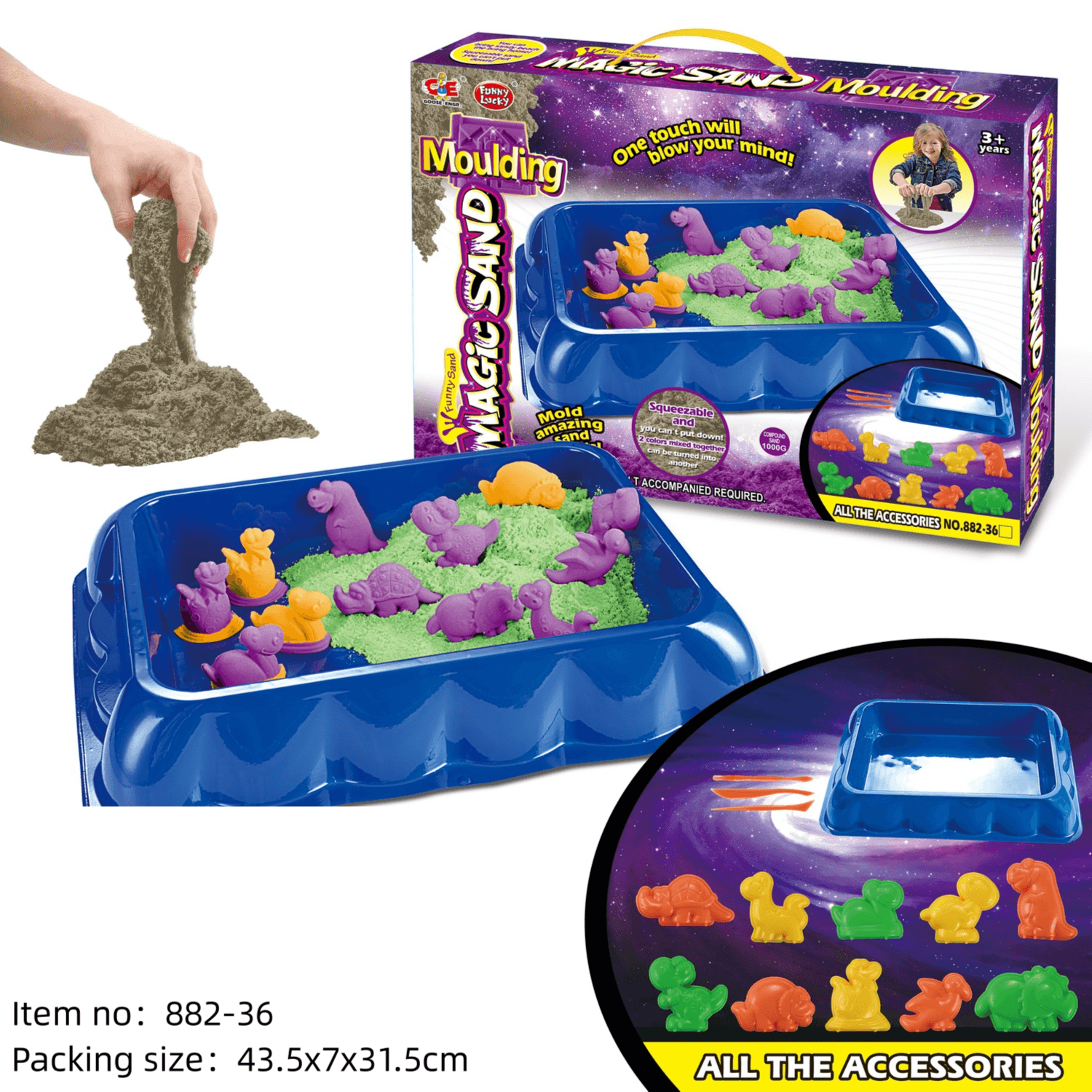 Moulding Magic Sand