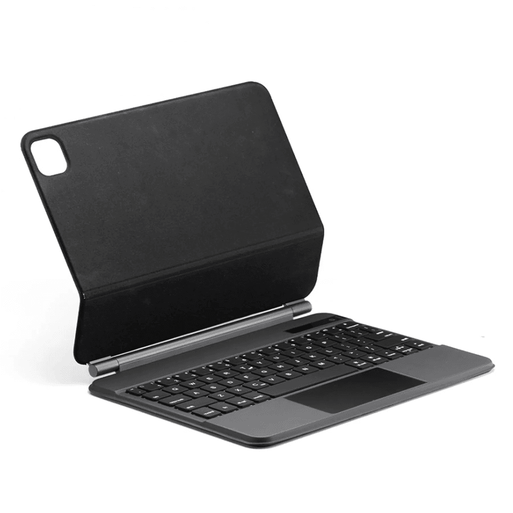 Magnetic Case with English/Arabic Keyboard Bluetooth iPad Pro 12.9. (2018, 2020, 2021, 2022, iPad Air 6 2024) - XUNDD