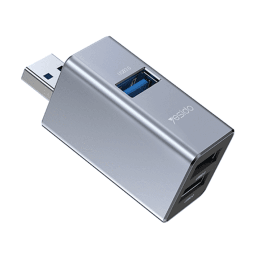 محول YESIDO 3 في 1 USB 3.0 Mini Splitter HUB - HB14