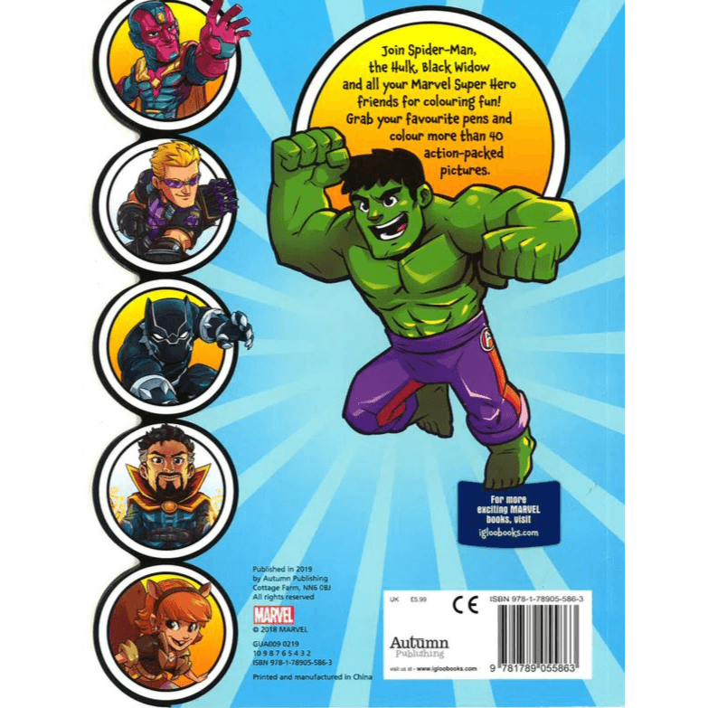 Marvel - Super Hero Adventures: Mighty Colouring