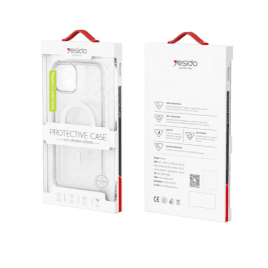 YESIDO - CLEAR MEGSAFE CASE IPhone 15 Pro Max (PC03)