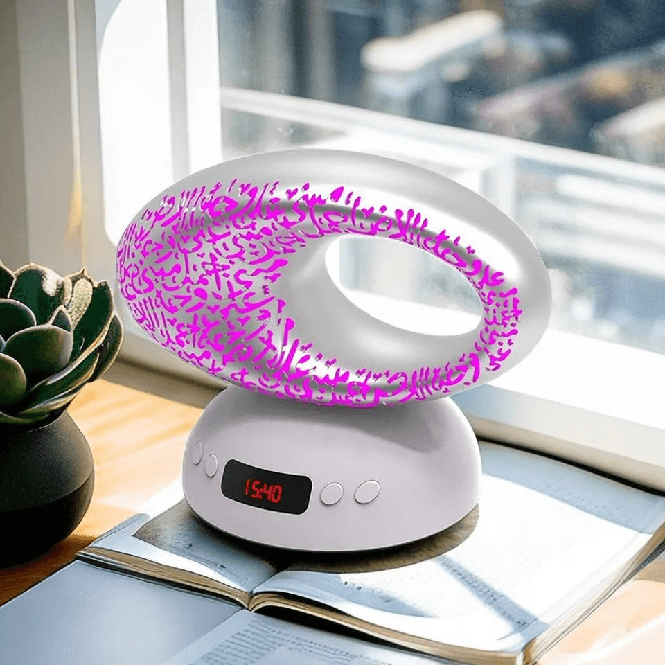Museum of the Future Digital Quran Speaker Wireless LED with Azan Clock and App controller 