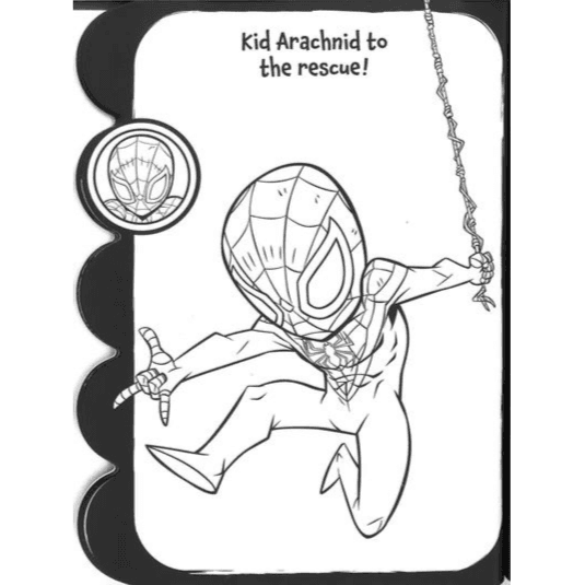Marvel - Super Hero Adventures: Mighty Colouring