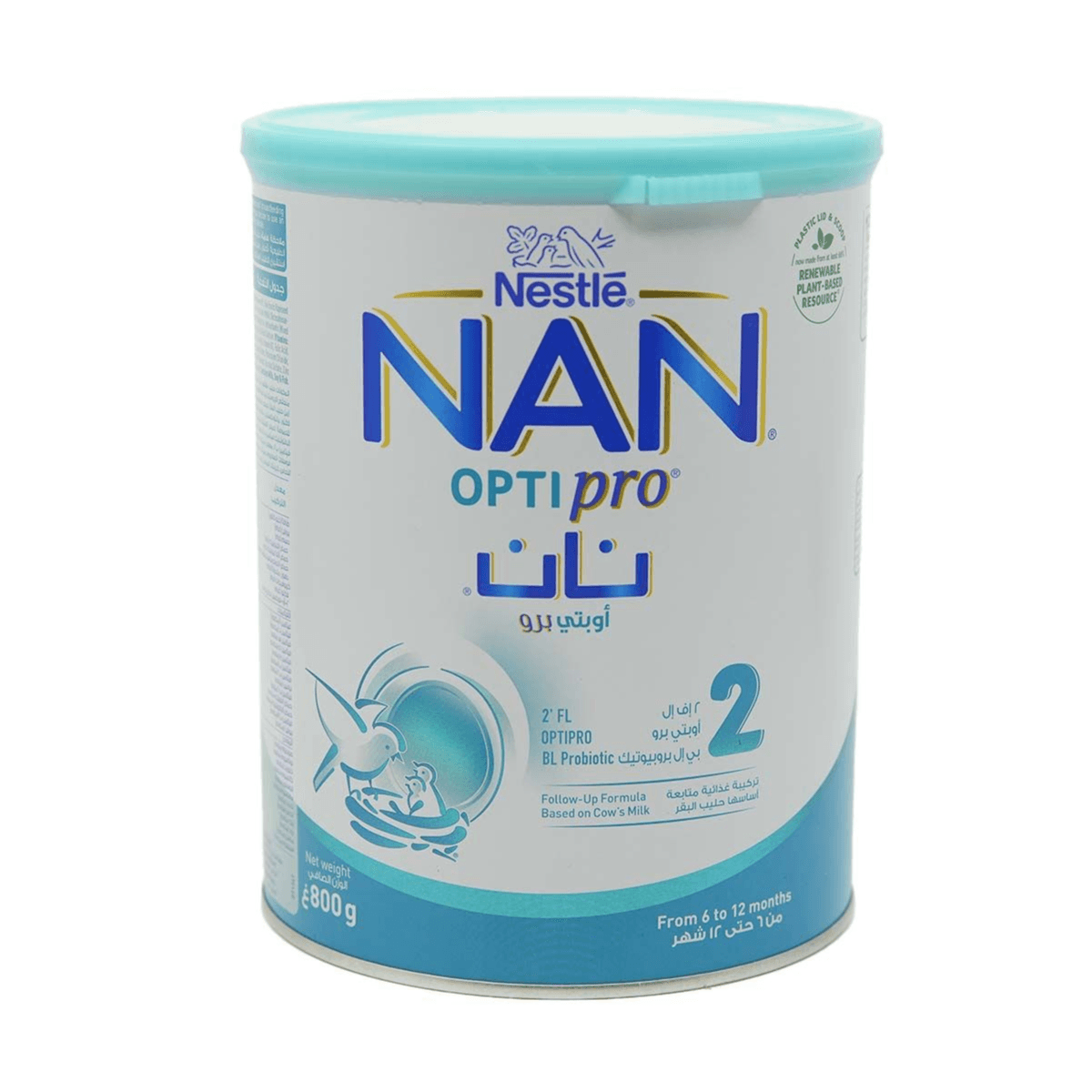 Nan 2 Optipro Milk From 6-12 Months 800 G