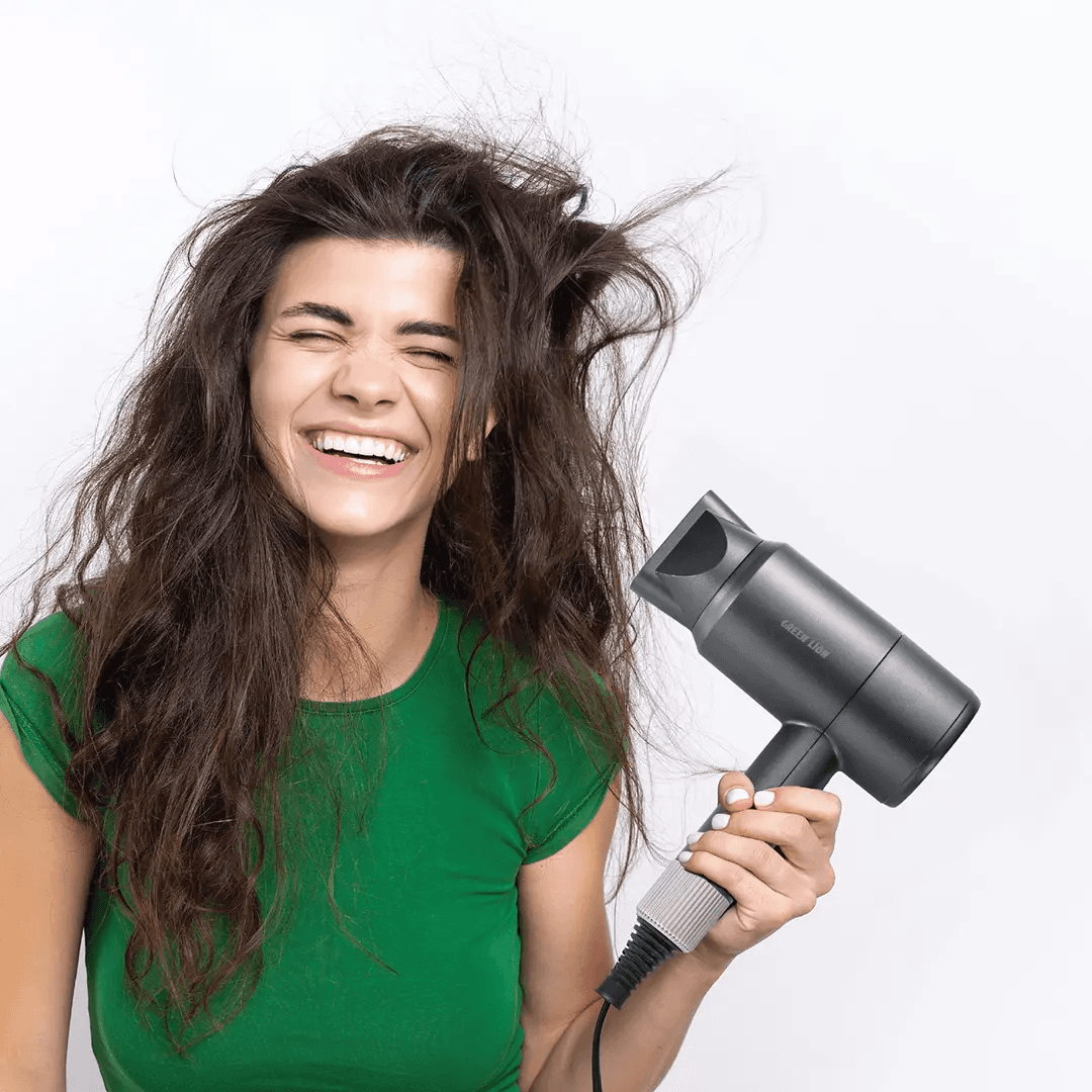 Green Lion Blow Wave Hair Dryer 850W - Grey