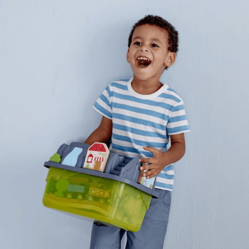 Hape Railway Bucket Builder Set