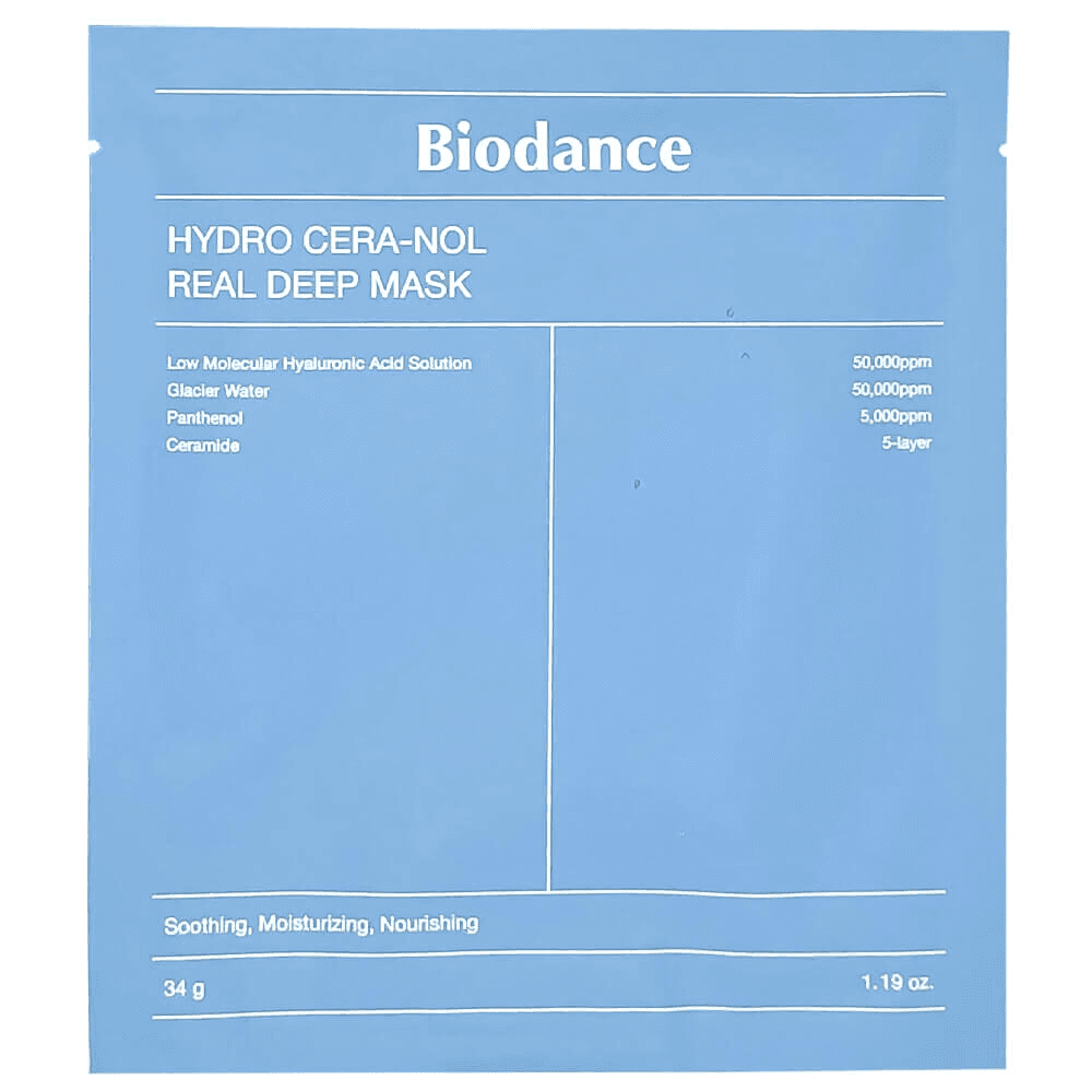 Hydro Cera-nol Real Deep Mask From biodance 1 sheet