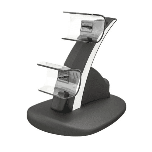 PS5 Controller Charging Stand – Dual Charging Dock Station for PlayStation 5 (Black)