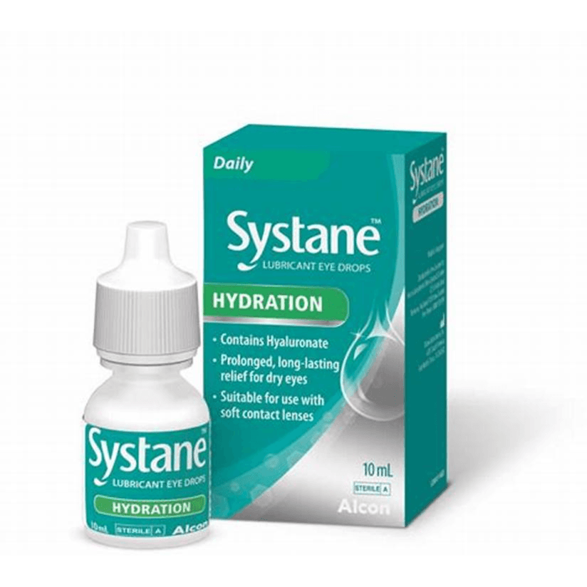 Systane Hydration Lubricant eye drops for daily hydration 10ml