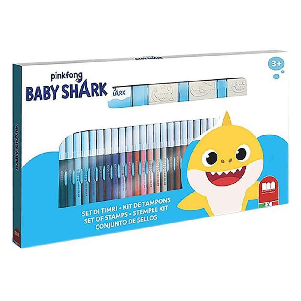 Baby Shark 36 Felt Tip Pens