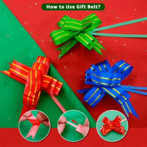 40pcs - Rainbow color 8 color small size ribbon bow