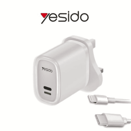 YESIDO - TRAVEL CHARGER - L - C Reverse (YC90)
