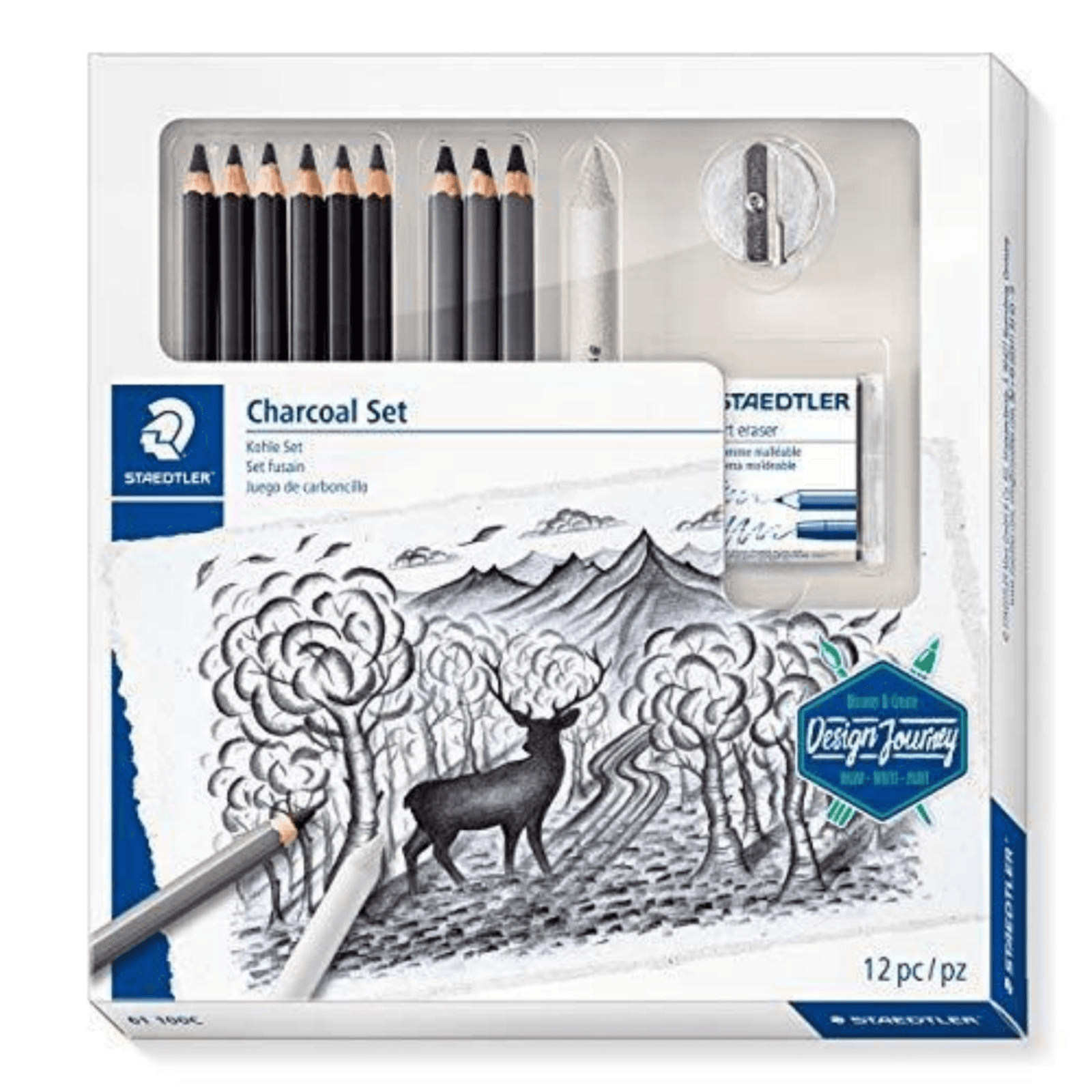Staedtler Charcoal Set 12pc
