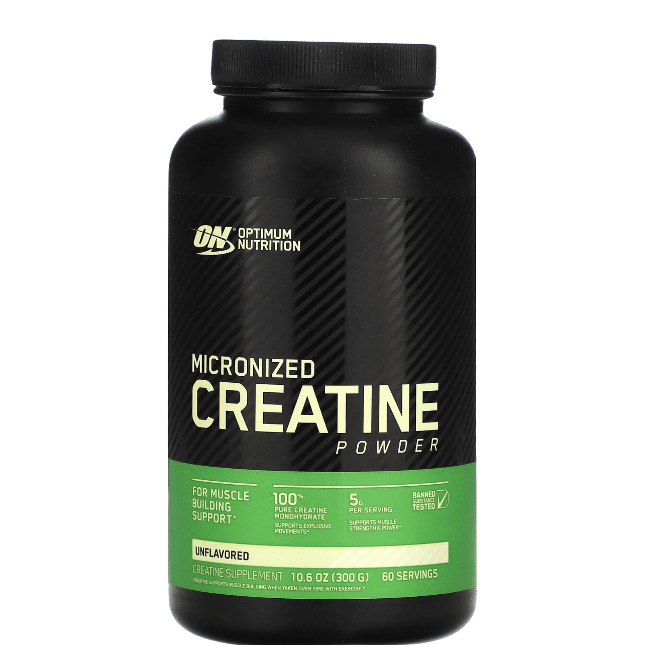 Optimum Nutrition, Micronized Creatine, Monohydrate, Unflavored, 300 G