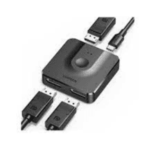 مفتاح Ugreen DisplayPort ثنائي الاتجاه CM430