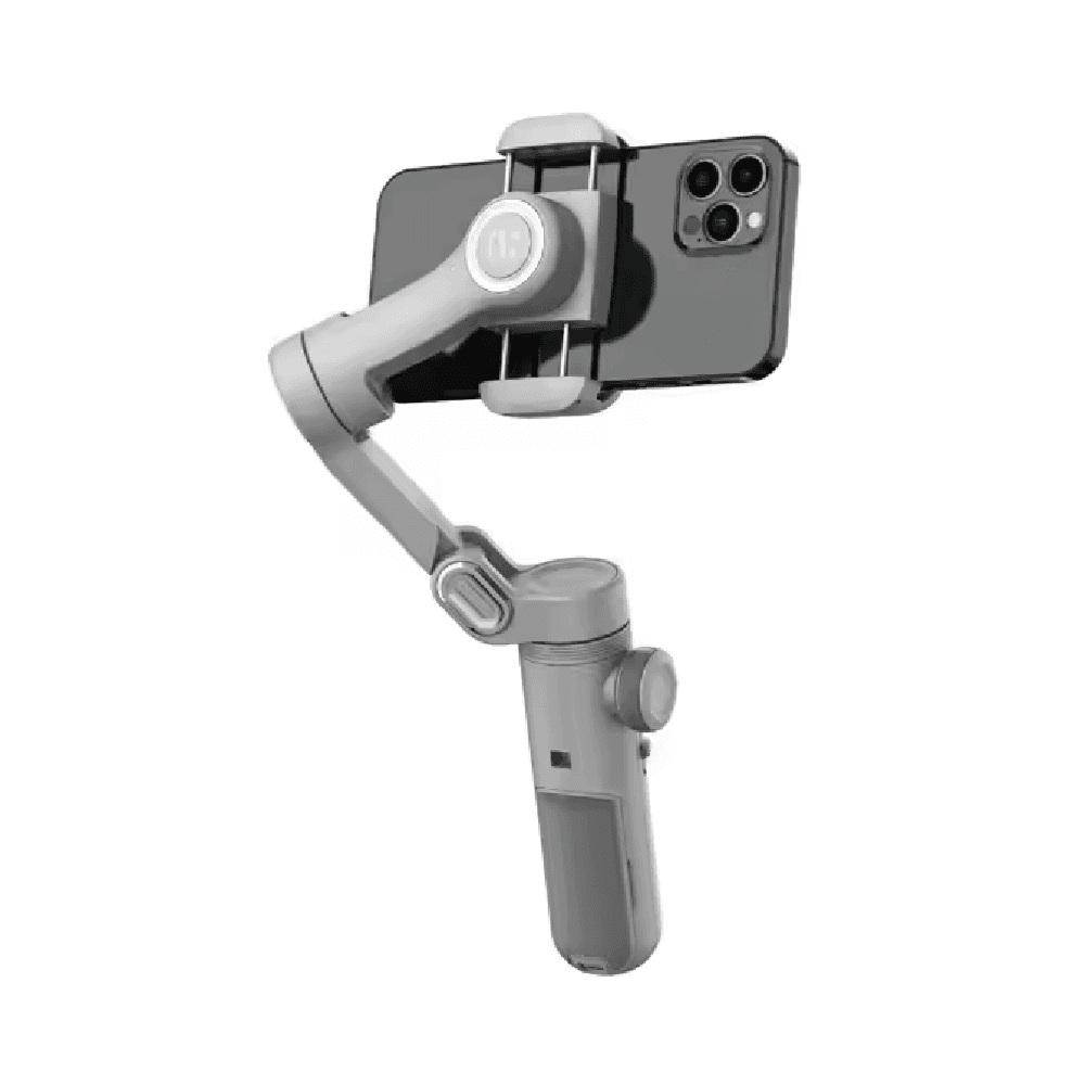 AOCHUAN Smartphone Gimbal Stabilizer 3-Axis Gimbal Portable Gimbal with OLED Display for iPhone/Andriod Phone Gimbal with Face/Object Tracking for Tiktok Youtube Vlog-Smart X Pro