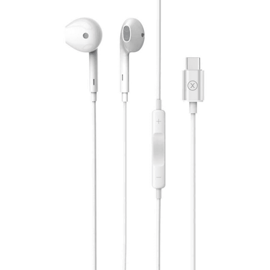HS-210CS Stereo Type C Wired Headset-white 