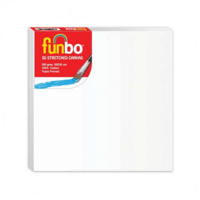100x100 CM Funbo 3D Stretched Canvas,380gms 100%cotton