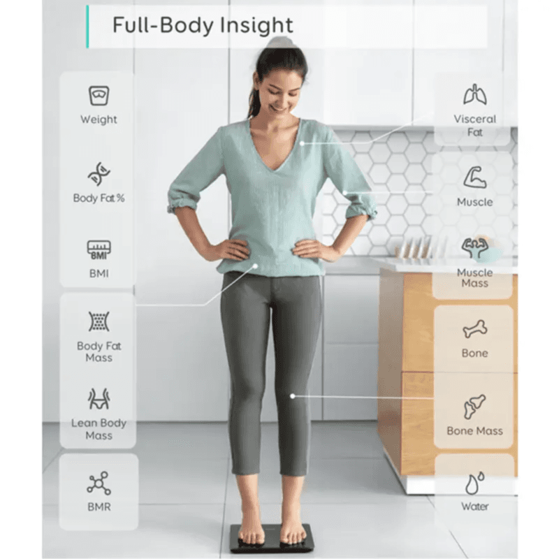 Anker Eufy Smart Scale C1 With Bluetooth Body Fat Scale,15 Measurements - T9146K15