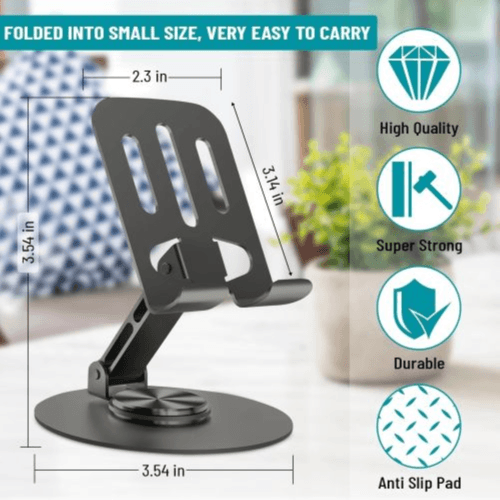PLOKAMA - 360° ROTATIN MOBILE PHONE/TABLT HOLDER (DT-20)