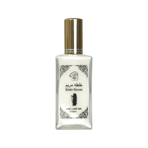 عطر خلطة مريم ماء الذهب 100 مل للعبايات الجسم والملابس