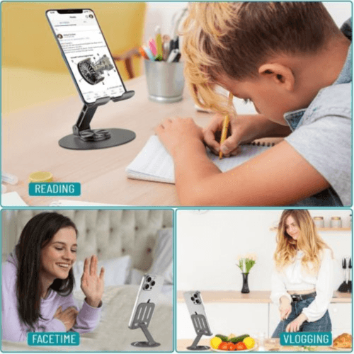 PLOKAMA - 360° ROTATIN MOBILE PHONE/TABLT HOLDER (DT-20)