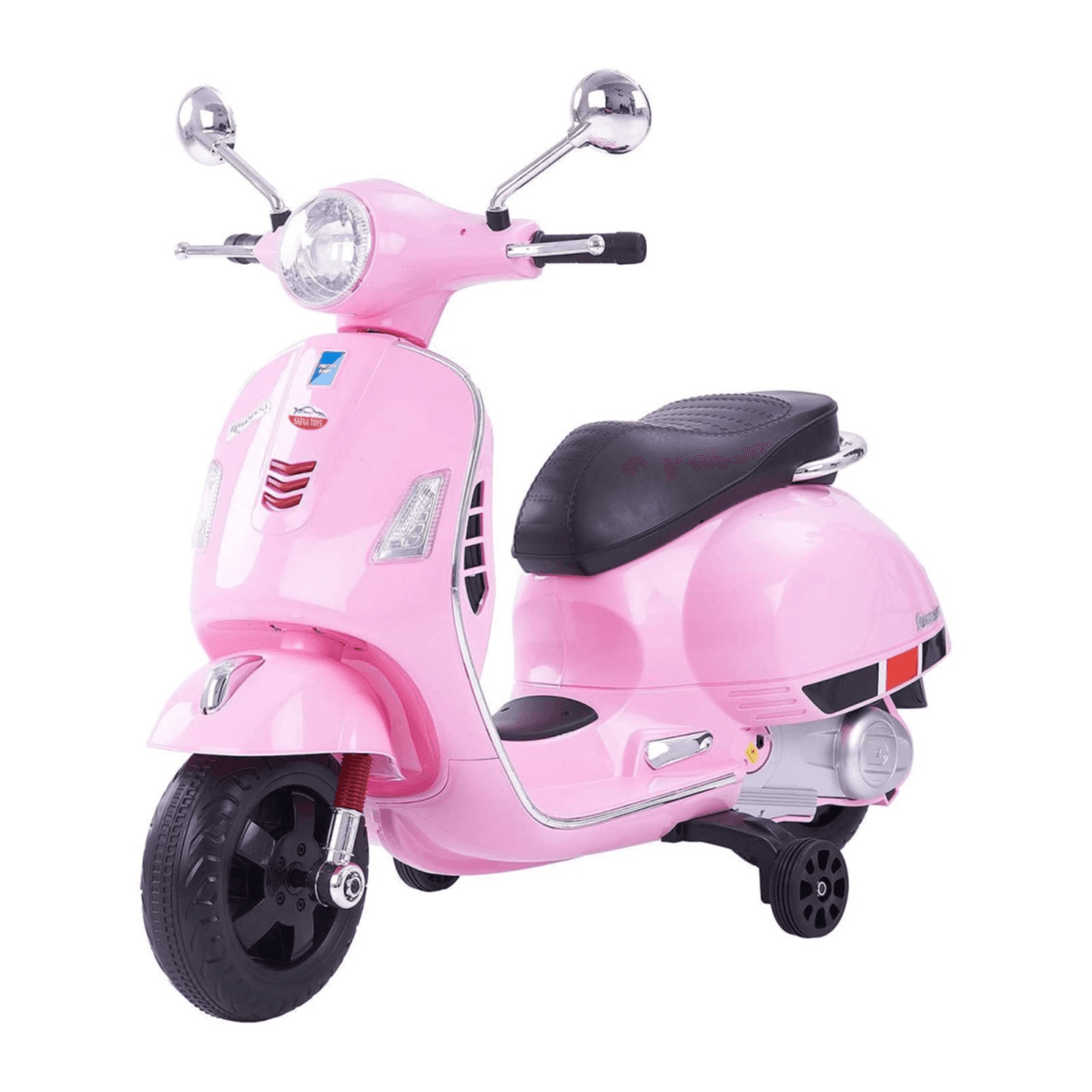 WHEEL POWER Scooter Battery Operated VESPA Ride On bike (Pink)