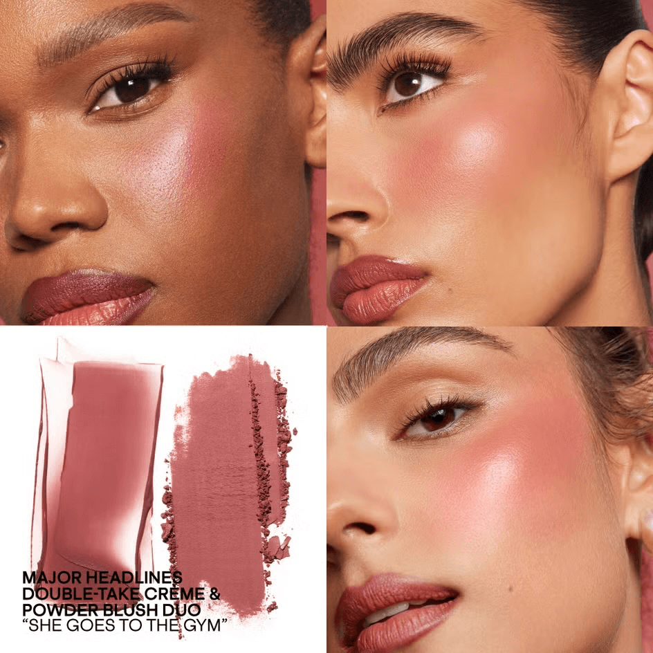 Patrick Ta - Major Headlines Double-take Cream & Powder Blush Duo - She Goes To The Gym