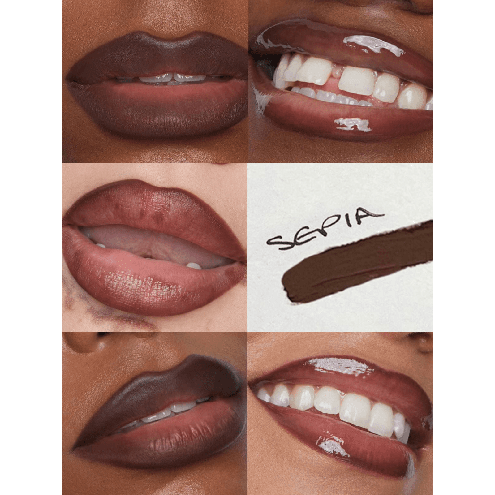 Refy lip sculpt - sepia