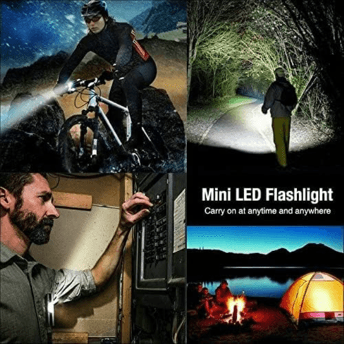 LED Flashlight USB Rechargeable